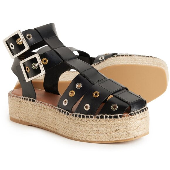 NEW Free People  Gable Glad Espadrille Gladiator Sandals  254 5S3 - Picture 5 of 9